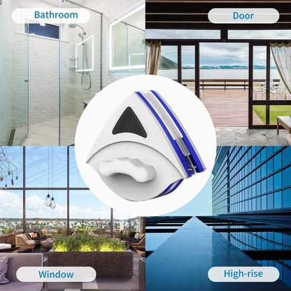 Magnetischer Fensterreiniger Doppelseitig für Scheiben 3-8 mm
