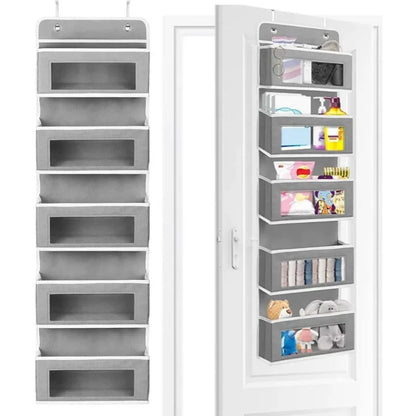 Hänge-Tür-Organizer 5-Regale mit Taschen