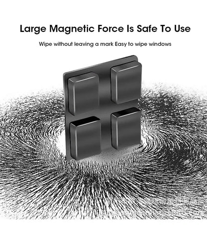 Magnetischer Fensterreiniger Doppelseitig für Scheiben 3-8 mm