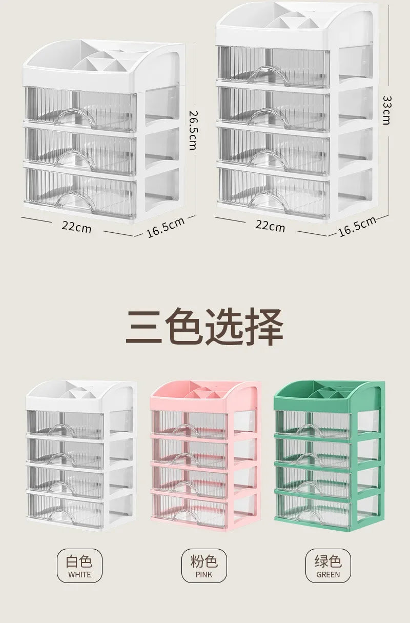 Kosmetik-Organizer 5-Ebenen mit Schubladen für Schminktisch