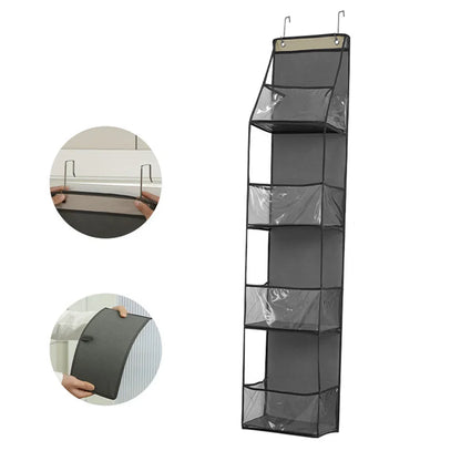 Stoff-Tür-Organizer 4/6-Fächer für Garderobe
