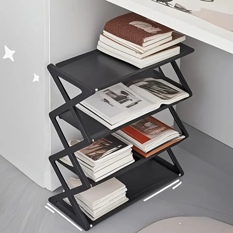 Klappbares Schuhregal 4-Ebenen X-Frame