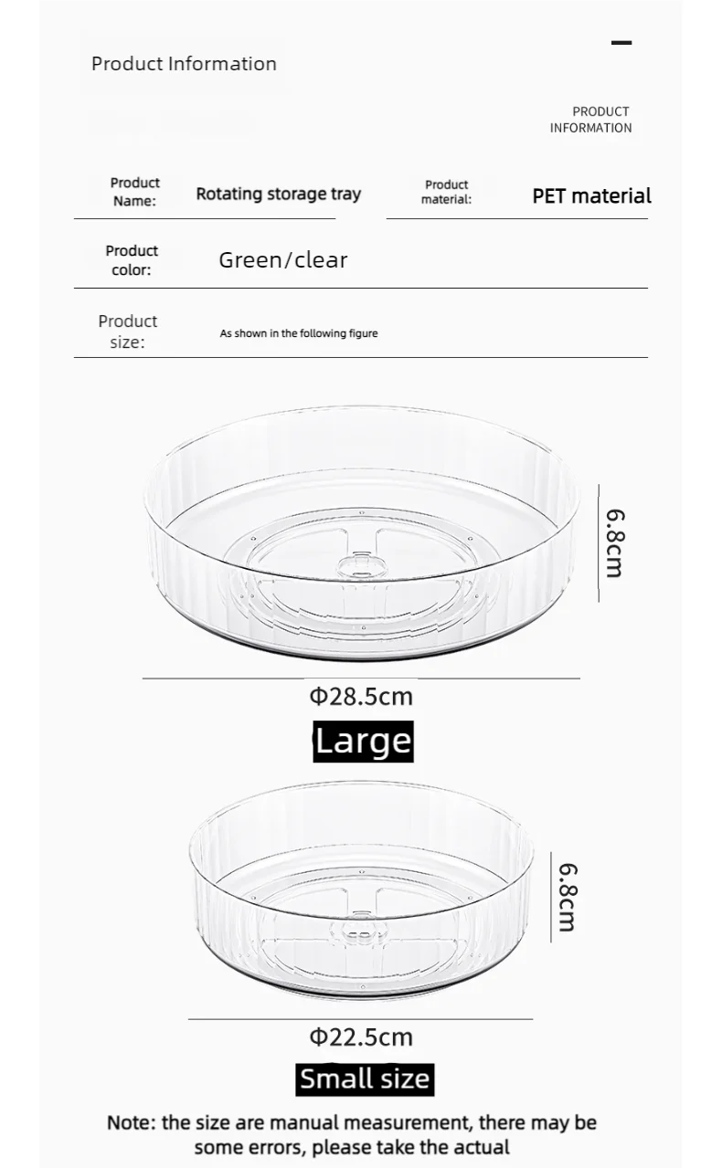Drehbarer Organizer für Gewürze und Flaschen 360°