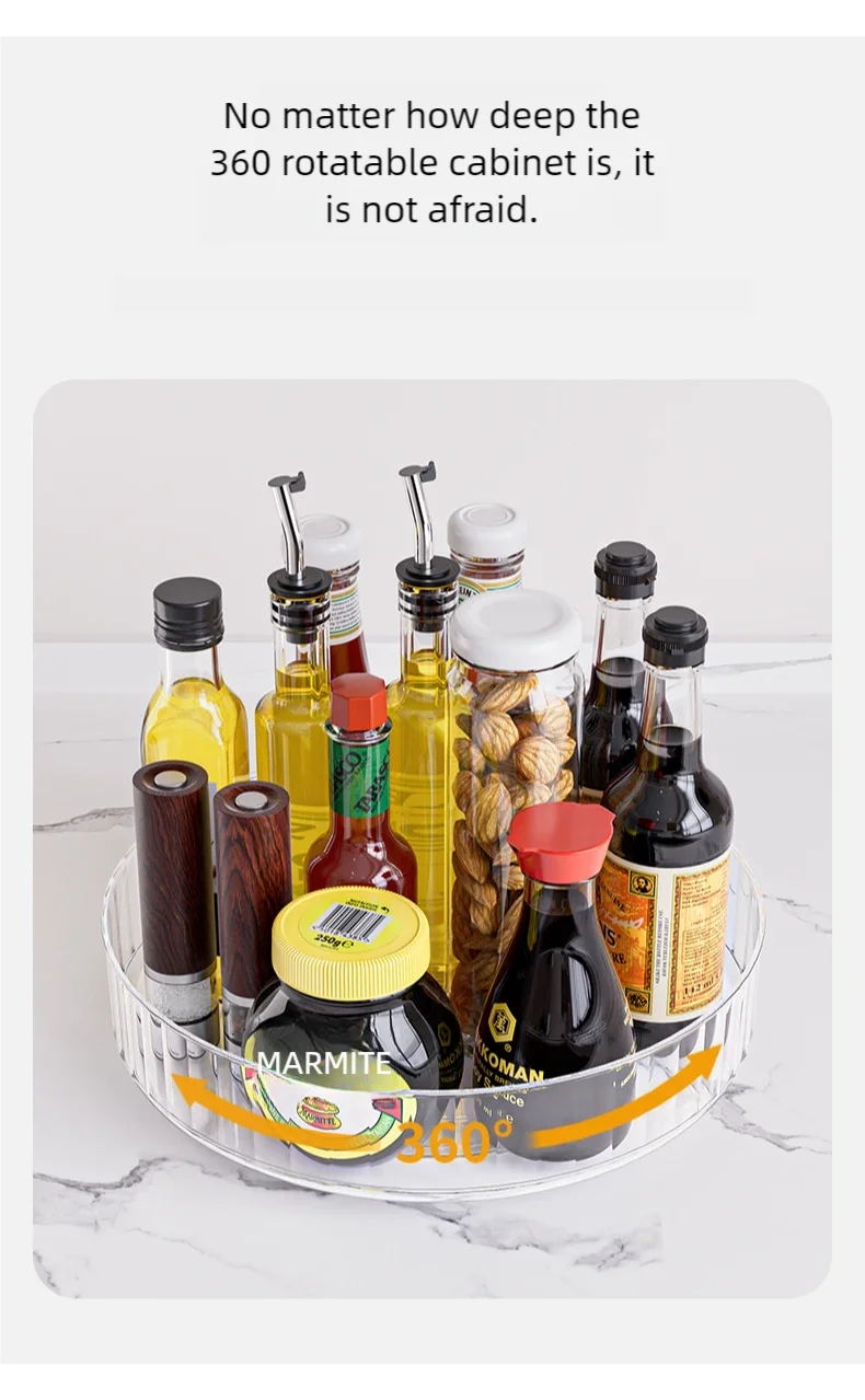 Drehbarer Organizer für Gewürze und Flaschen 360°