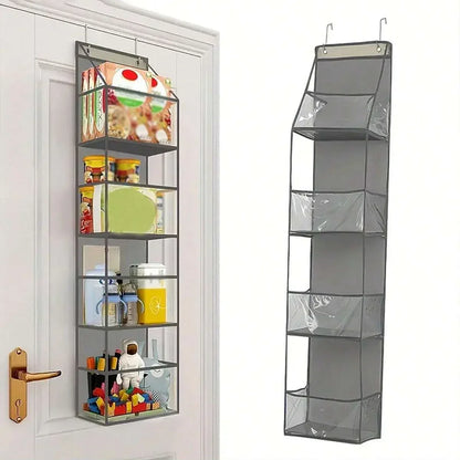 Stoff-Tür-Organizer 4/6-Fächer für Garderobe