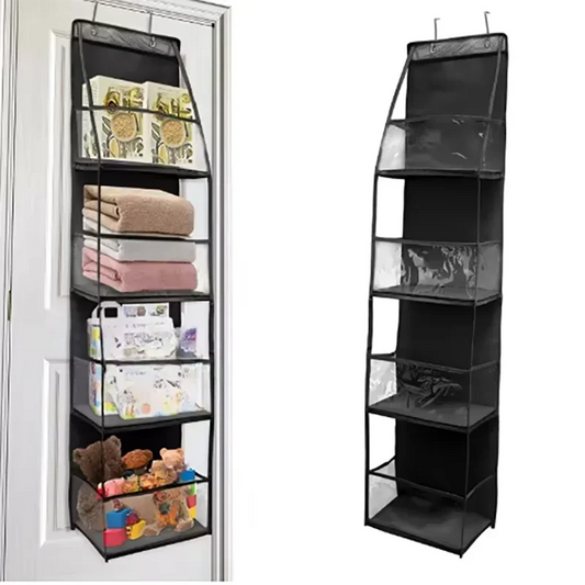 Stoff-Tür-Organizer 4/6-Fächer für Garderobe