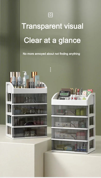 Kosmetik-Organizer 5-Ebenen mit Schubladen für Schminktisch
